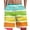 Multicolor-F, variant on Penkiiy Mens Rainbow Swim Trunks Short Swimming Trunks with Mesh Lining Fashion Trend Turnks 4XL Multicolor