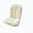 White, variant on Honmine Soft Chair Cushion with Backrest Support for Office Home, Padded Seat and Back Combo Pad for All Day Sitting Ease, Dorm Use, Relaxation