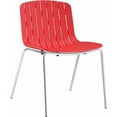 thumbnail image 2 of Modway Trace Dining Side Chair in Red, 2 of 5