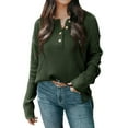 thumbnail image 2 of JINMGG 2024 Fall Winter Plus Size Sweaters for Women ,Fashion Women Solid Long Sleeve Pullove Turtleneck-Neck Casual Sweater Tops, 2 of 6
