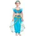 thumbnail image 3 of Disfraz de Princesa Jazmín Árabe para Niñas 4-5 Años, 3 of 7
