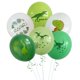 thumbnail image 2 of Globo con estampado de dinosaurio, decoración para fiesta de cumpleaños infantil con temática de dinosaurio, globo de dibujos animados, tiranosaurio rex, lindo pterosaurio, 2 of 5