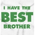 thumbnail image 2 of I Have the Best Brother Cute Sibling Romper Boys or Girls Infant Baby Brisco Brands 12M, 2 of 6