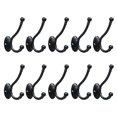 thumbnail image 1 of 10 Uds percha para abrigos YONGSHENG ganchos para batas resistentes gancho de pared decorativo, 1 of 5