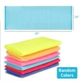 TSV 6pcs 35'' Exfoliating Washcloth Towel, Nylon Back Scrubber Strips