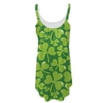 thumbnail image 4 of SMihono Robe Maxi Bohème d'Été pour Femmes Grande Taille Mode pour Femmes Aguichant Sans Manches Mignonne Ourlet Imprimé Dessin Animé Ample Robe de Plage Robe Évasée de Plage, 4 of 4