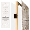 thumbnail image 3 of Oriental Furniture 6 ft. Tall Pale Wood Pattern Canvas Room Divider - 3 Panel, 3 of 7