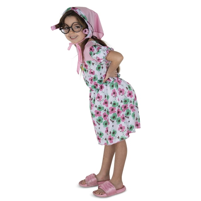 Disfraz Dress Up America Old Lady para niños 100 días de escuela