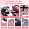 thumbnail image 6 of Dance Bag with Garment Rack-23"Glittering Rolling Competition Dance Travel Duffel Bag Lightweight Dance Bags for Cheerleader Dancers Athletes, 6 of 12