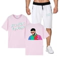 thumbnail image 1 of Anuel AA-Conjunto de 2 piezas para hombre, chándal Real Hasta La Muerte, ropa deportiva para Fitness y pantalones cortos de playa, camisetas informales, 1 of 4