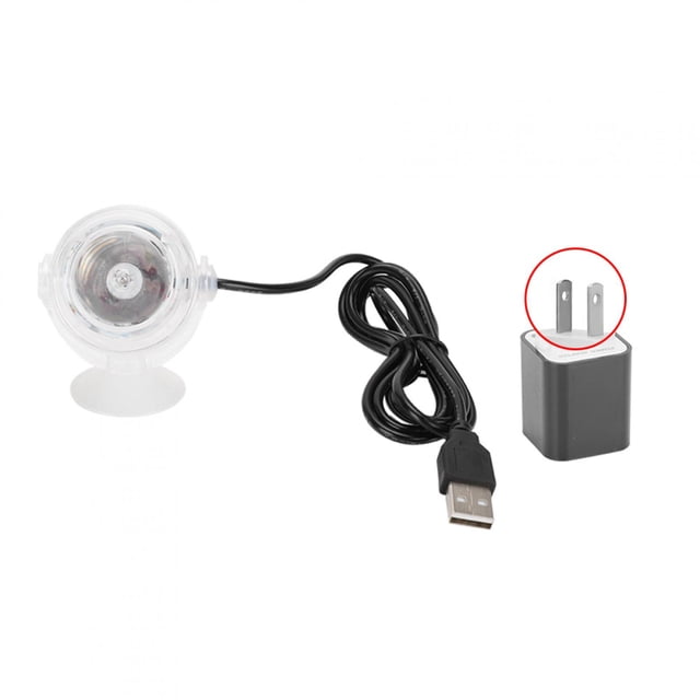LED Aquarium Spot Light,Plastic Waterproof Submersible LED LED Aquarium Light Fish Tanks Light Future-Proof Design