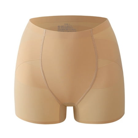 

Promotion Clearance! Women Control Panties High-waisted Abdomen Sculpting Underwear Seamless Waist Shaper Hips Lifting Women Body Shaping Pants Apricot XL