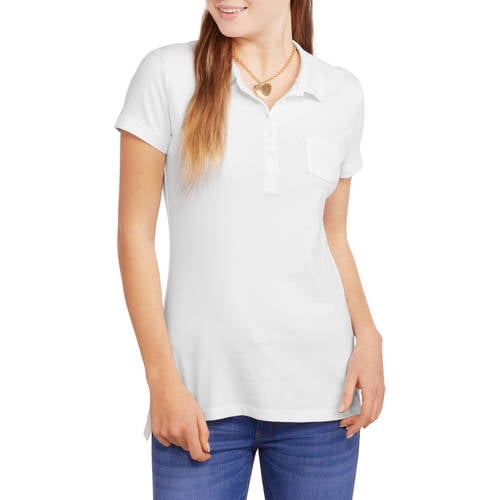no boundaries women's polo shirt