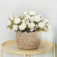 thumbnail image 4 of Joernso 1Pc Artificial Peony Flower Blossom Home Wedding Party Living Room Decoration, 4 of 8