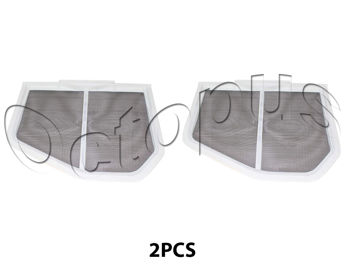 2PCS of Dryer Trap Lint Filter Fits Whirlpool W10120998 WED8200YW1