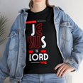 thumbnail image 5 of DJH Apparel | Jesus Is Lord Christian Inspirational Unisex Heavy Cotton Tee, 5 of 6