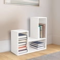 thumbnail image 4 of Ilios Innova | Librero Modular de 3 Cubos de MDF con Diseño Moderno Reconfigurable Estantería Decorativa para Libros Figuras y Jarrones para Hogar Oficina o Estudio, 4 of 9