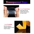 thumbnail image 2 of EcoNesxp Ruban Adhésif Ultra Fin Double Face Transparent 50 Pieds, 2 of 5