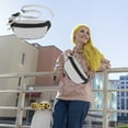 thumbnail image 1 of Riñonera | Riñonera con bolsillo grande con cremallera | Correa ajustable para el hombro, ideal para viajes, senderismo y correr | Amplio espacio para el teléfono y objetos esenciales, 1 of 6