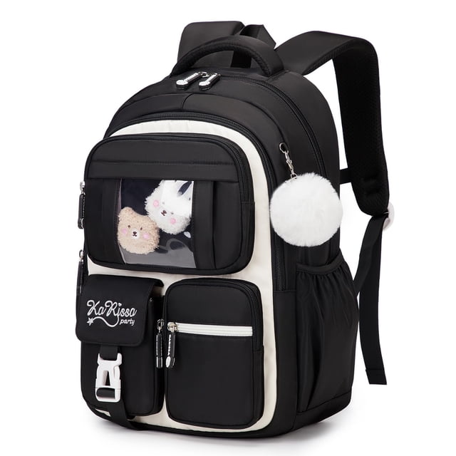 Mochila infantil PIG PIG GIRL, bolsa para libros de escuela primaria