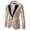 Beige, variant on Men's Sequins Suit Shiny Jacket Sparkly Blazer Glitter Clothes Party Tuxedo Prom Festival Costume Beige