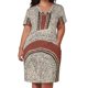 thumbnail image 2 of Vestido de novia con bolsillo suelto para mujer vestidos de fiesta arte aborigen de puntos impresionante, 2 of 6