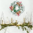 thumbnail image 5 of Christmas Wreath Simulation Wreath Hanging Window Props On The Door Background Christmas Tree Accessories Home Decor Holiday Decorations Christmas Decor, 5 of 6
