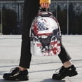 thumbnail image 2 of Disketp American Flag Eagle Art Mochila Escolar de 15 Pulgadas, Mochila Ligera para Estudiantes, Viajes y Trabajo, Cómoda y Resistente para el Uso Diario, 2 of 6