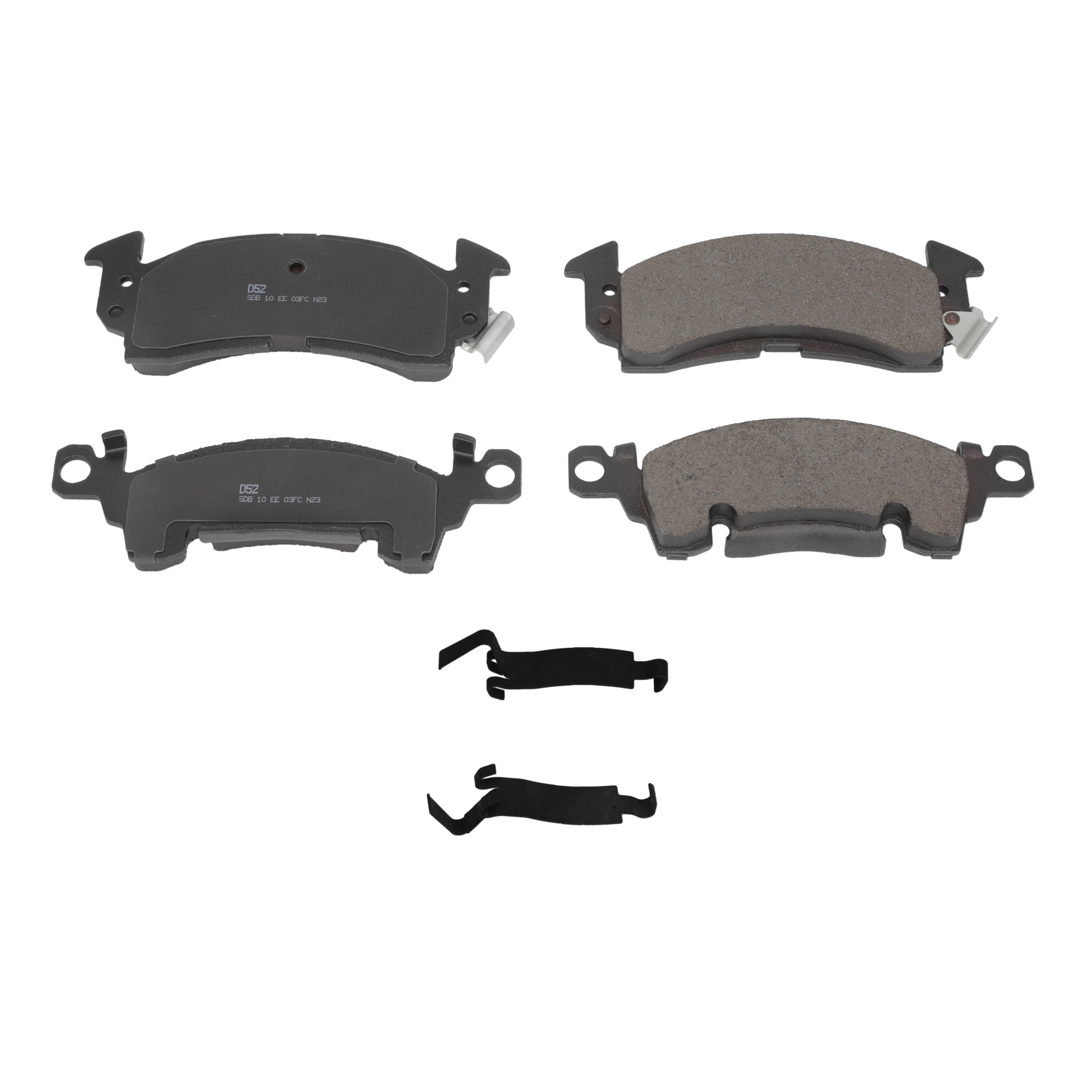 Winstop Brake Pad Set, Front WS.0052.0.M, Chevrolet K10 1984-1975