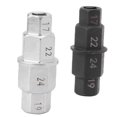 thumbnail image 2 of Motocicletas Herramienta de eje hexagonal 17mm 19mm 22mm 24mm Eje hexagonal Allen Husillo Eccomum Adaptador de zócalo de eje hexagonal, 2 of 5