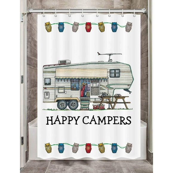 Travel Trailer Shower Curtain