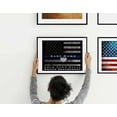 thumbnail image 7 of Thin Blue Line framed Police officer gift Art, 7 of 7