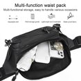 thumbnail image 4 of Bolso de pecho Bolso de hombro para hombre Bolso bandolera Bolso casual de lona Mochila pequeña de pecho, 4 of 6