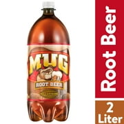 Mug Root Beer Caffeine Free Soda Pop, 2 Liter Bottle