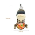 Clearance！ Desktop Ornament Christmas Candy Jar Children Gift Santa