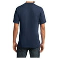thumbnail image 2 of Yellow Rooster Men's Core Cotton V-Neck T-Shirts Navy S, 2 of 6