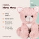 thumbnail image 2 of Peluche Bearington Mew Mew The Pink Kitty de 26 cm, 2 of 6