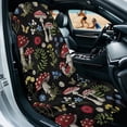 thumbnail image 2 of Xixirimido Abstract Mushroom Daisy Print Sweat Towel Car Seat Cover for Gym Workout Athletic Running Towel for Outdoor Sports Universal Auto Front Seat Protector for Trucks, SUV, 2 of 8