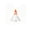 Orange 1Pcs, variant on Tuscom 1Pcs Halloween Hanging Ghost Lights 11.81x3.15In, Light-Up LED Ghost Ornament with Hat, Battery Operated Polyester Ghost Decor for Porch Doorway Window Party