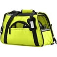 thumbnail image 7 of Paws & Pals Pet Carrier Airline Approved Soft-Sided Dogs Cats Kitten Puppy Carrying Bag (Green)(Large), 7 of 7