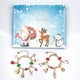 thumbnail image 2 of Conjunto de pulseras de calendario de cuenta regresiva de 24 días de Navidad, pulsera DIY creativa, tema de Festival para niñas pequeñas, adultos, principiantes, 2 of 4