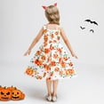 thumbnail image 2 of BULLPIANO Toddler Girls Halloween Party Gown Evening Dress With Handbag, Big Girls Vintage Holiday Dress Up Swing Dresses+Bag, 3-13 Year Old, 2 of 8