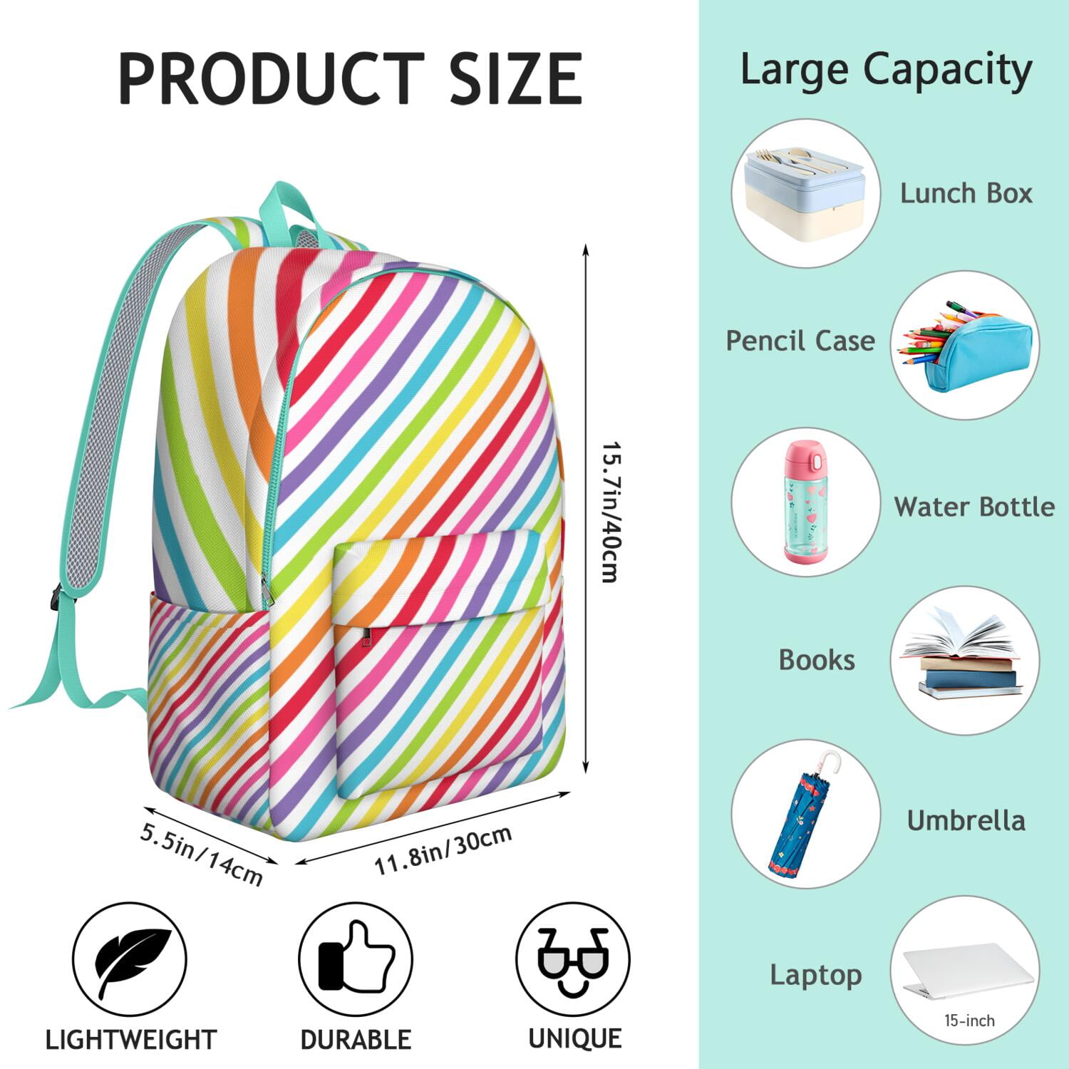 Trendy School Backpack with Artistic Graffiti and Colorful Abstract Patterns – Stylish and Water-Resistant