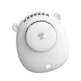 thumbnail image 3 of Mini ventilador de cuello para colgar, ventilador ajustable USB, enfriador portátil de bajo ruido para deportes al aire libre, color blanco AweSitey HA003996-01, 3 of 6