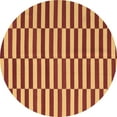thumbnail image 1 of Ahgly Company Indoor Round Oriental Brown Traditional Area Rugs, 4' Round, 1 of 4