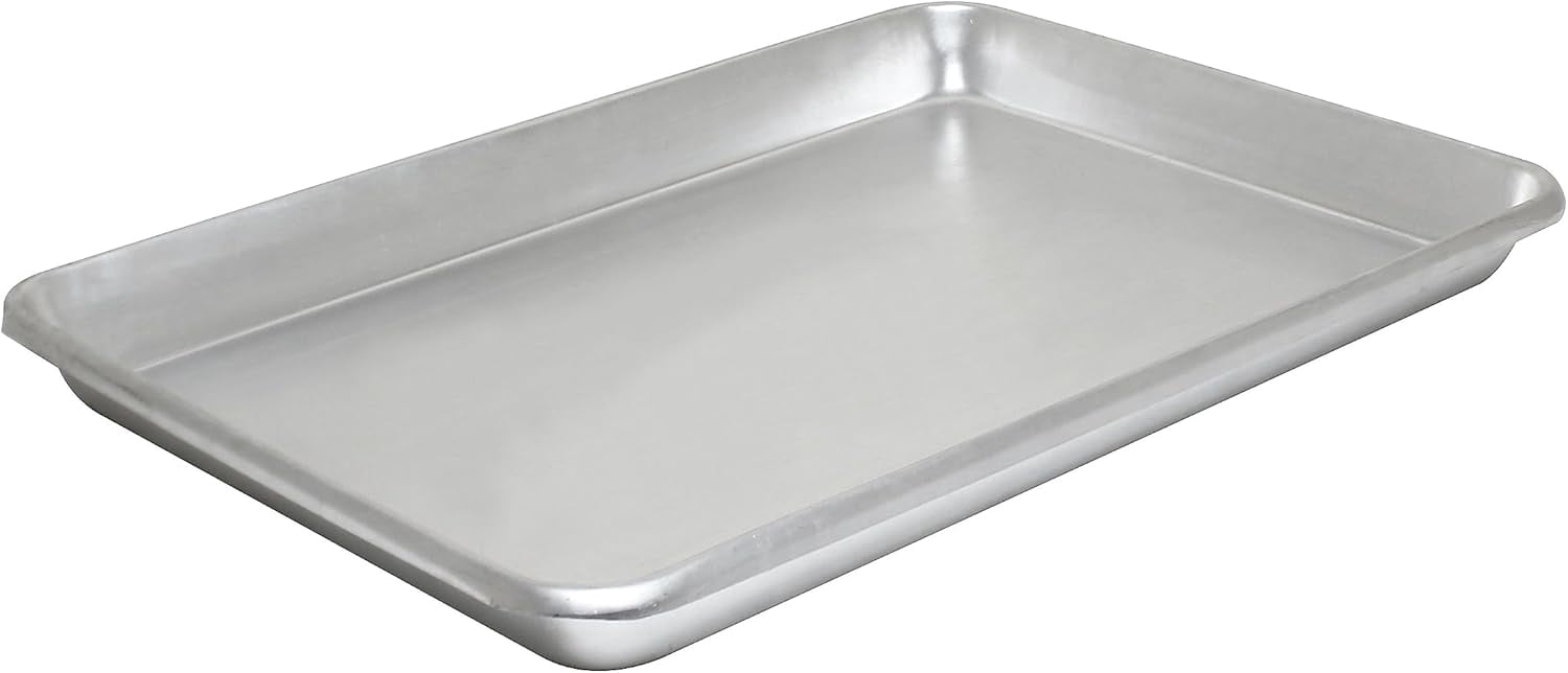 TrueCraftware- Aluminum All Purpose Bake Pan 26-1/4" x 18-1/4" x 2-1/4"- Baking Sheet Pan Cookie Sheet Pan for Oven Baking Tray Baking Pans for Cookies and Cakes Perfect for Baking Roasting and More