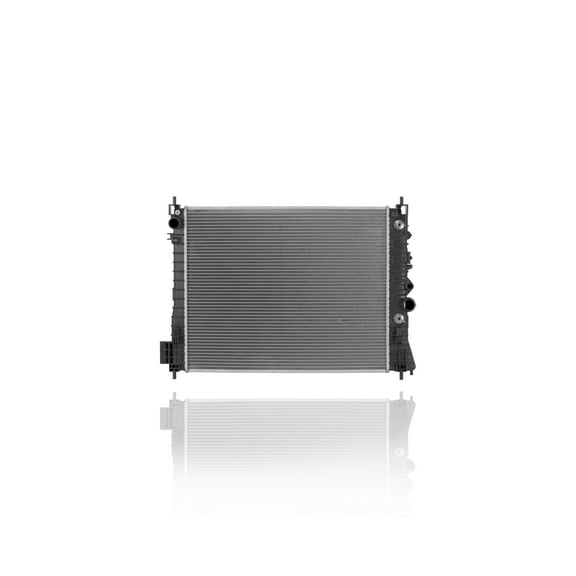 Radiator - Pacific Best Inc. Fit/For 13361 13-21 Buick Encore (Korean-Build Only) 1.4L L4 Automatic Transmission - Plastic Tank Aluminum Core, 1-Row, With Transmission Oil Cooler