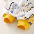 thumbnail image 3 of NOEGOEU Toddler Boys Girls Sweatpants Athletic Pull-On Pants with Elastic Waist and Pockets Joggers (Yellow,1-2 Years), 3 of 7
