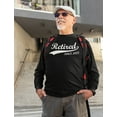 thumbnail image 3 of Tstars Mens Retirement Gifts Retirement Shirt Retired Since 2021 Tshirt Retired T-shirt Funny Humor Novelty Retired Tee Long Sleeve T Shirt, 3 of 5