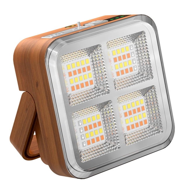 Foco reflector LED 4 modos Luz de camping al aire libre 2600mAh para picnic de camping
